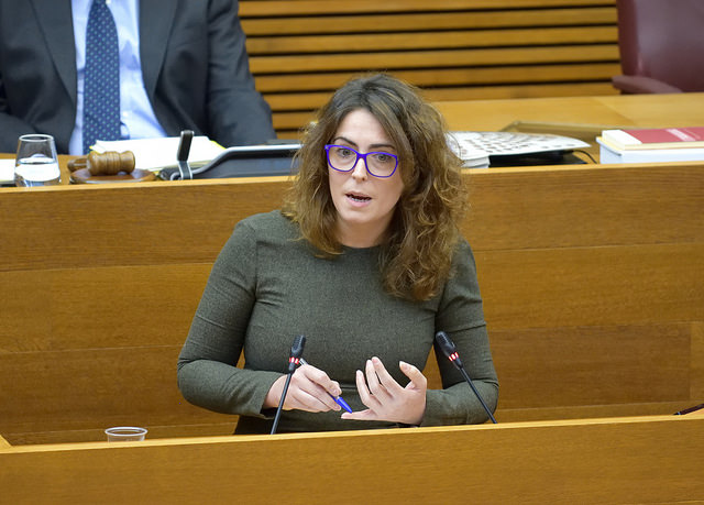 La diputada autonómica del PSPV-PSOE, Noelia Hernández. Foto: PSPV - 