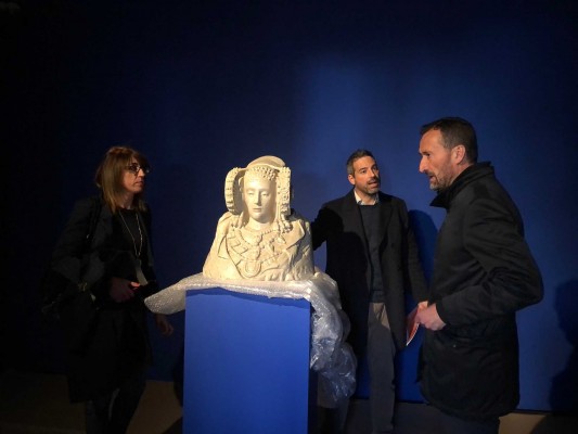 Las obras en la Torre del Homenaje para acoger a la Dama de Elche finalizarán en febrero