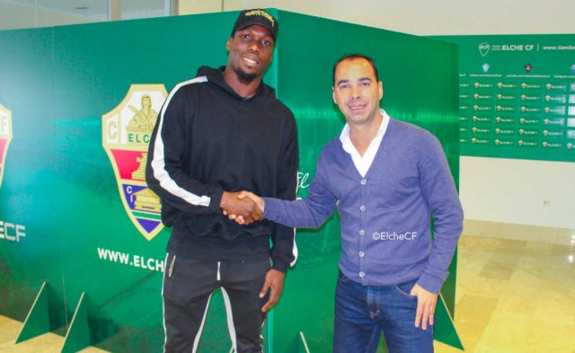 Florentin Pogba completa su primer entrenamiento a prueba en el Elche

