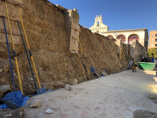  Patrimonio aprueba la solución constructiva para el muro del Patio de Los Silos de Burjassot