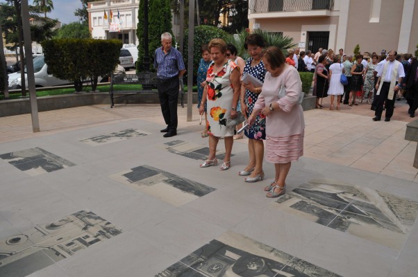 La reforma de la plaza de la
Iglesia de Vall d’Alba, segundo premio 'Som Ceràmica' de la Diputación