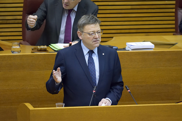 Ximo Puig, presidente de la Generalitat y líder del PSPV - 