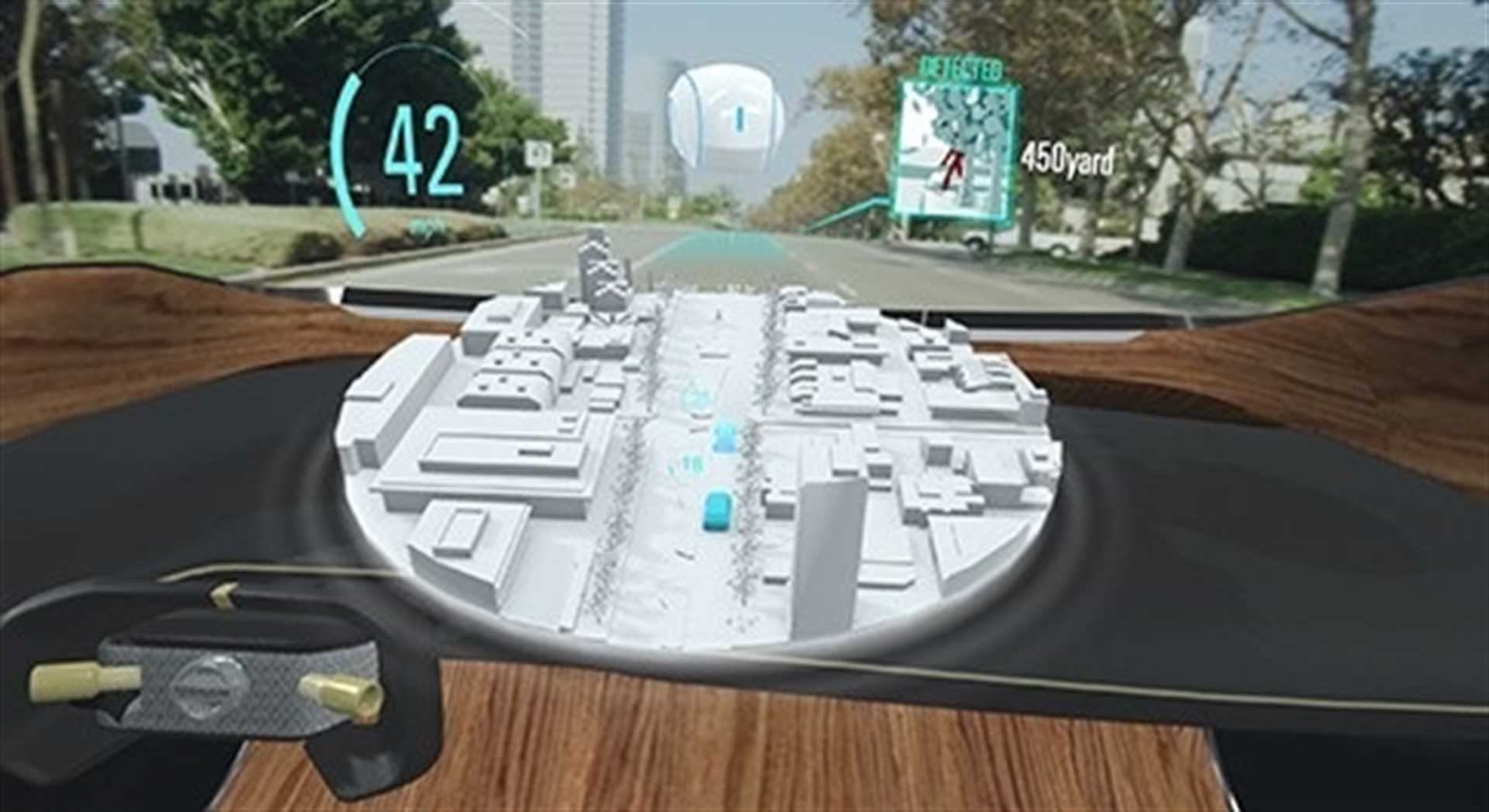 Nissan presentará un sistema que permite al conductor ver 