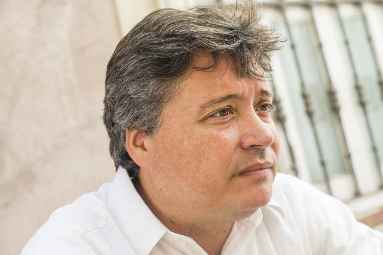 Luis Santamaría. Foto: EVA MAÑEZ. - 