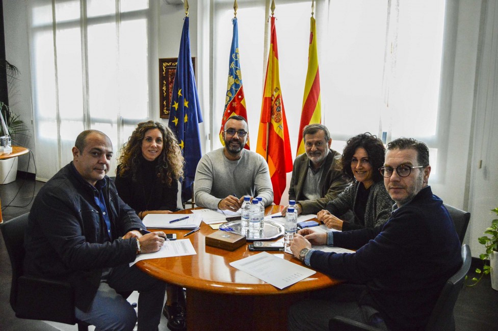 Reunión de los responsables de la  Xarxa Valenciana de Ciutats per la Innovació en Vila-real.  - 