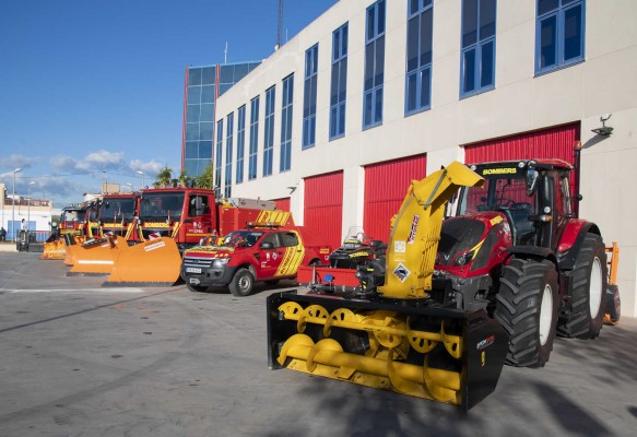 El Consorcio de Bomberos de Castellón incorpora nuevos vehículos para las emergencias por nieve