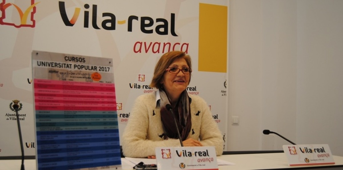 Rosario Royo, concejala de Educación del Ayuntamiento de Vila-real. - 