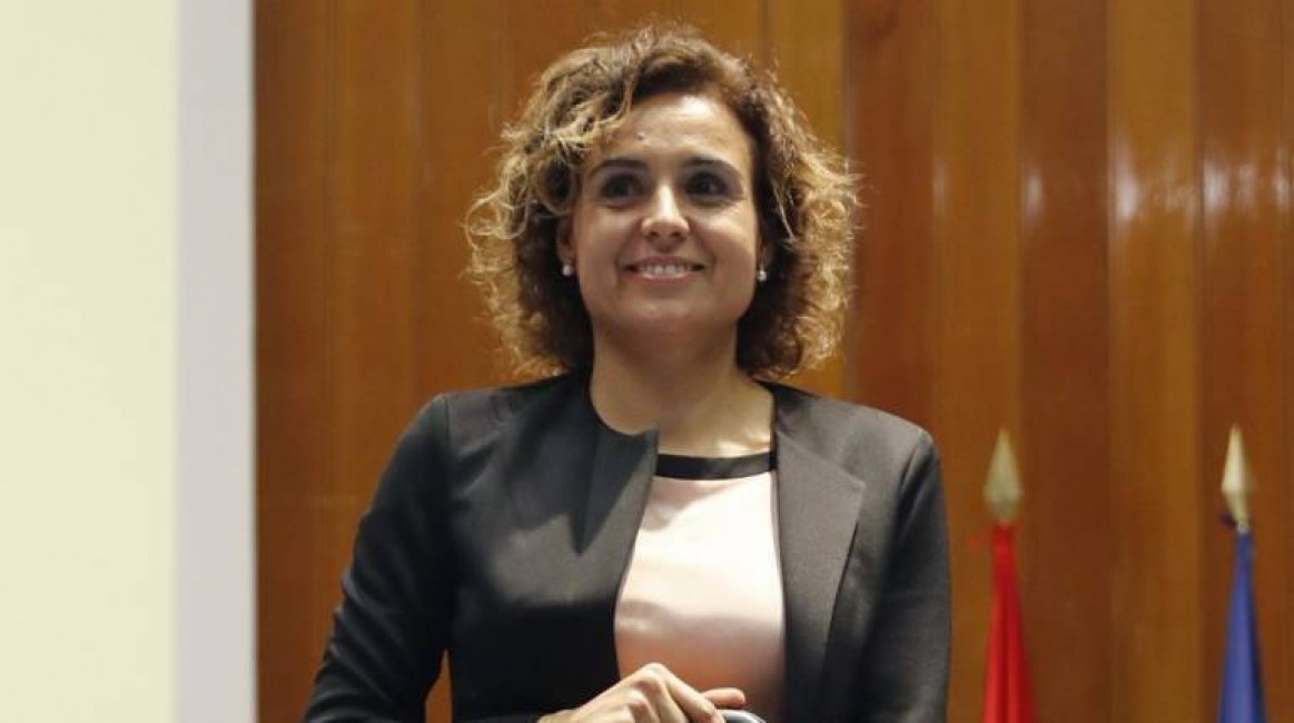 La portavoz del PP en el Congreso, Dolors Monserrat. - 