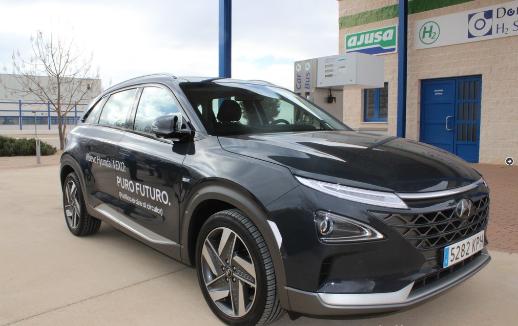 El Hyundai NEXO ha sido recargado en Albacete, una de las cinco ciudades de España con una estación de repostaje de Hidrógeno