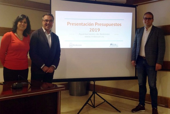 Redován presenta un plan de presupuestos para 2019 de 5 millones de euros