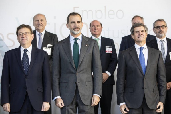 El Rey Felipe VI presidirá el 41 aniversario de la CEV en Alicante con un millar de empresarios