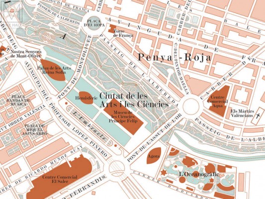 Ponga València en el mapa: nuestros planos favoritos (de ayer y hoy) 
