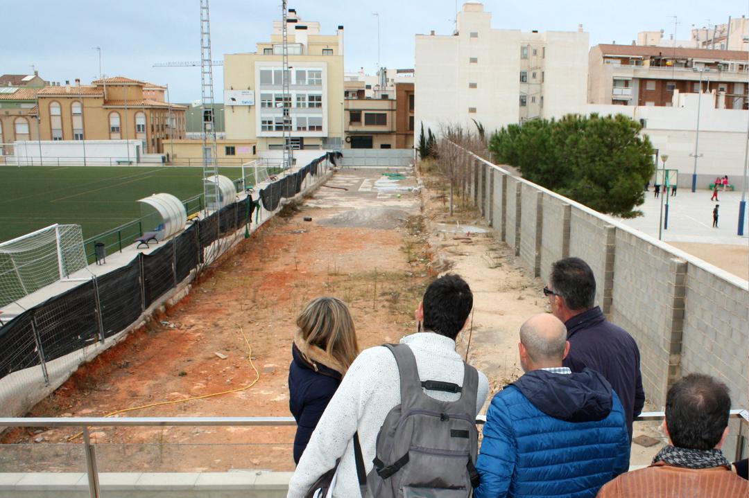 El nuevo trinquet de Almassora estará en ocho meses tras medio año de paralización