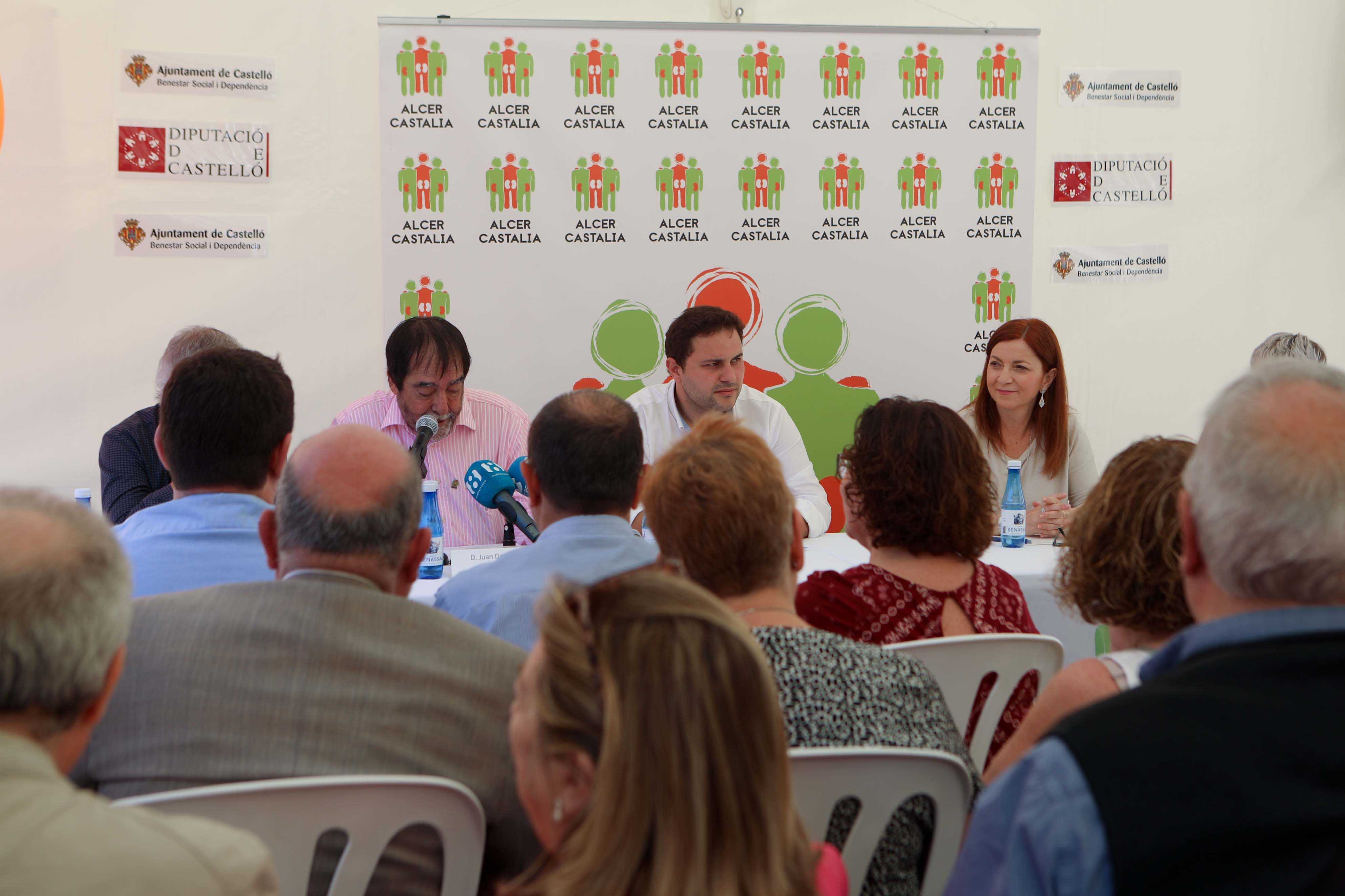 Castellón suscribe un convenio con Alcer para incrementar la atención a los enfermos renales