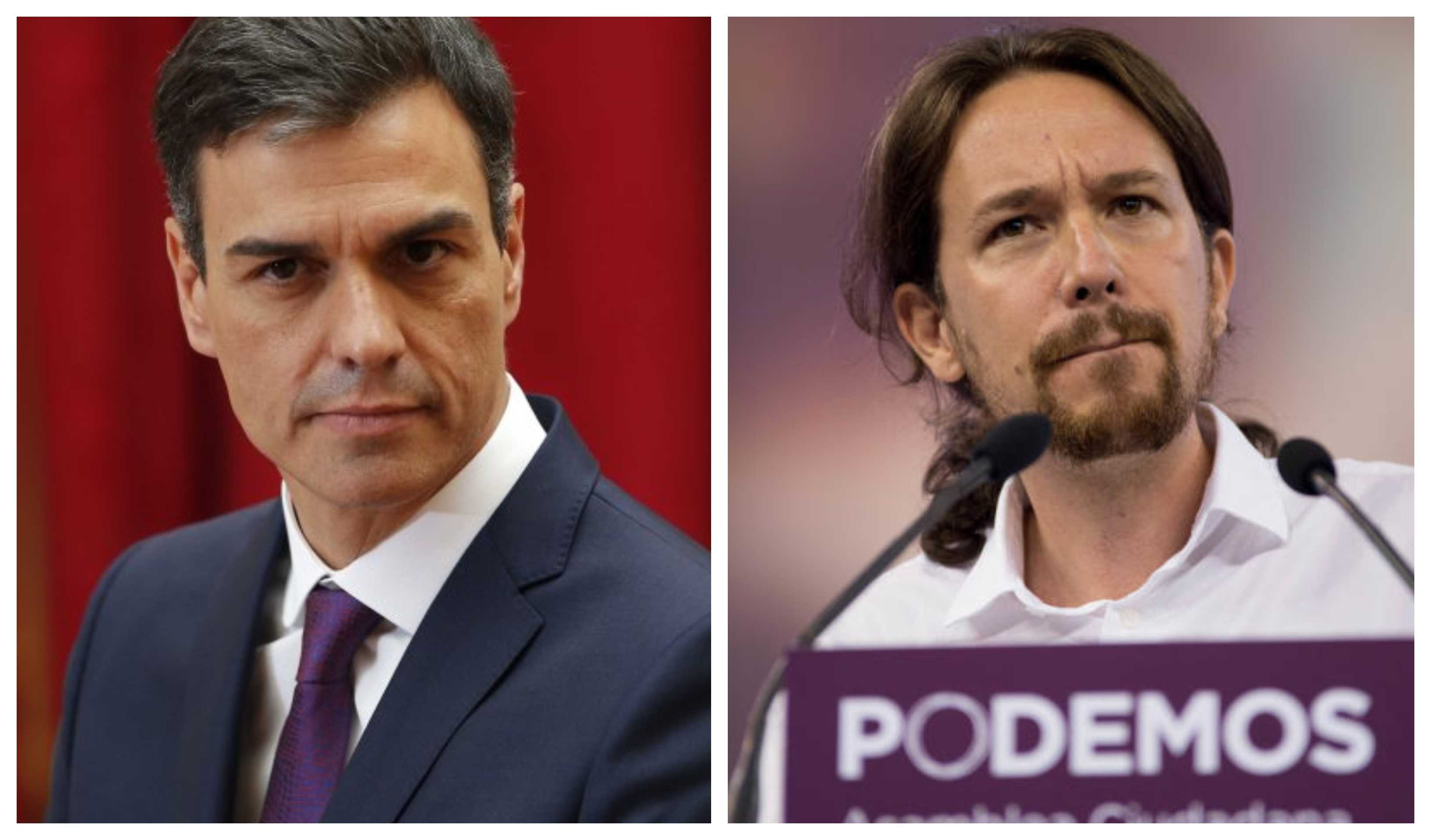 PSOE y Podemos valoran el mensaje de 