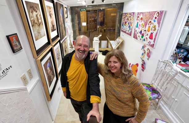 El arte del 'take away': así es la galería online que reside en Castellón