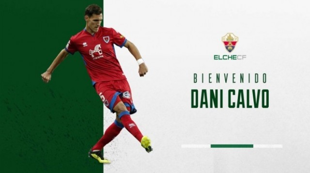 El Elche hace oficial la cesión de Dani Calvo