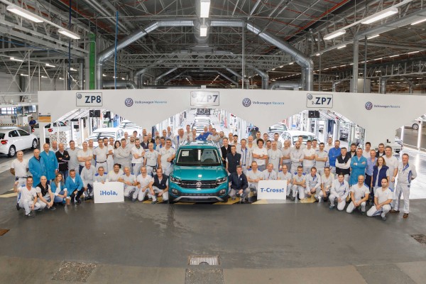 Volkswagen Navarra comienza la producción en serie del nuevo Volkswagen T-Cross