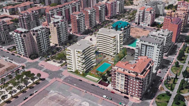 Neinor desembarca en Castellón con dos edificios junto a la Ciutat de la Justícia