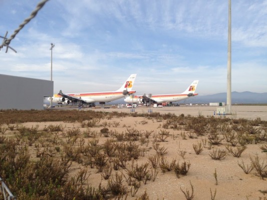 El aeropuerto de Castellón recibirá cuatro aviones más para que sean desguazados en el recinto