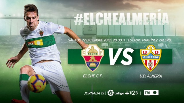 Elche y Almería necesitan los tres puntos para prolongar su escalada