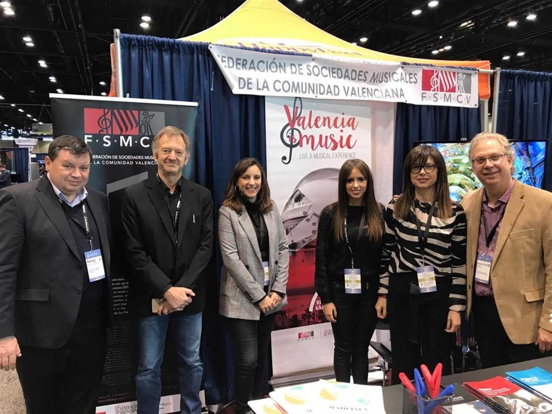 Las bandas de música valencianas se promocionan en Chicago