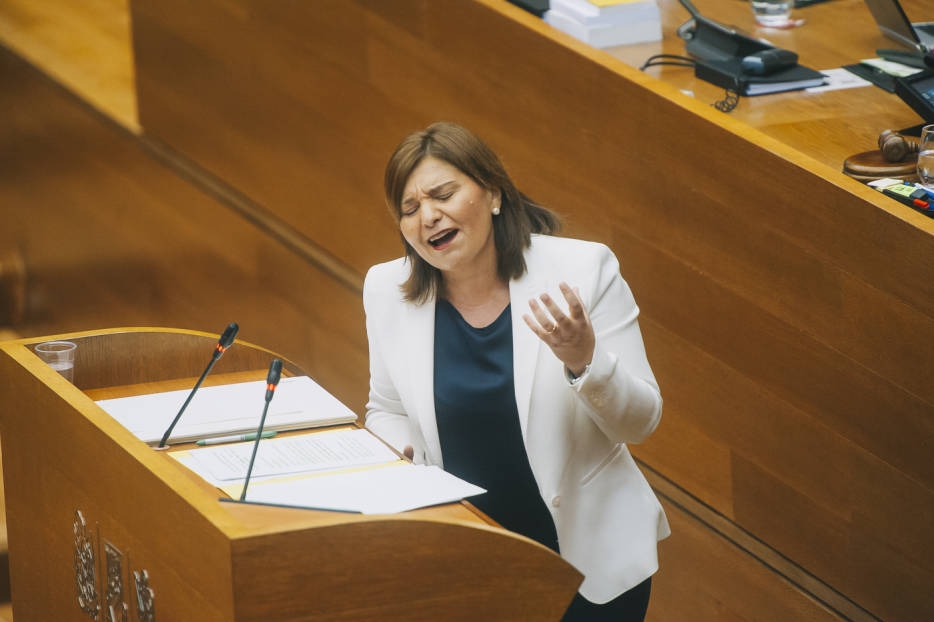 La síndica del PPCV, Isabel Bonig. Fotos: KIKE TABERNER - 