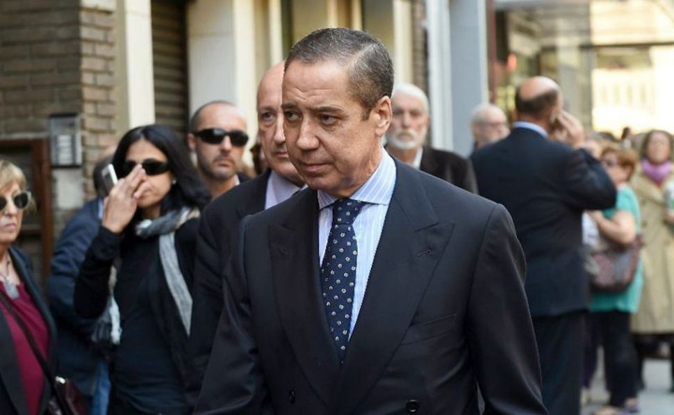 Zaplana ingresado por un cambio 