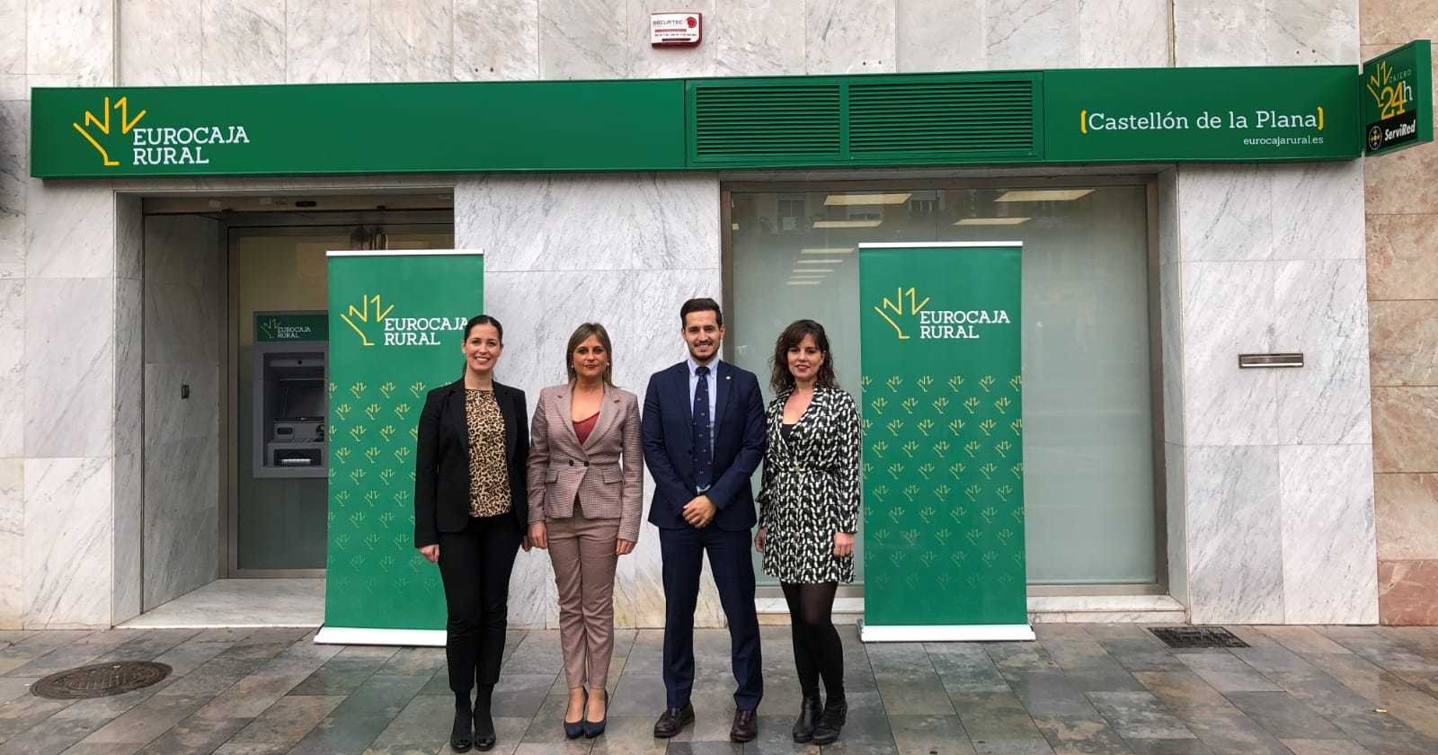 Eurocaja Rural aterriza en Castellón con su primera oficina en la céntrica plaza Cardona Vives