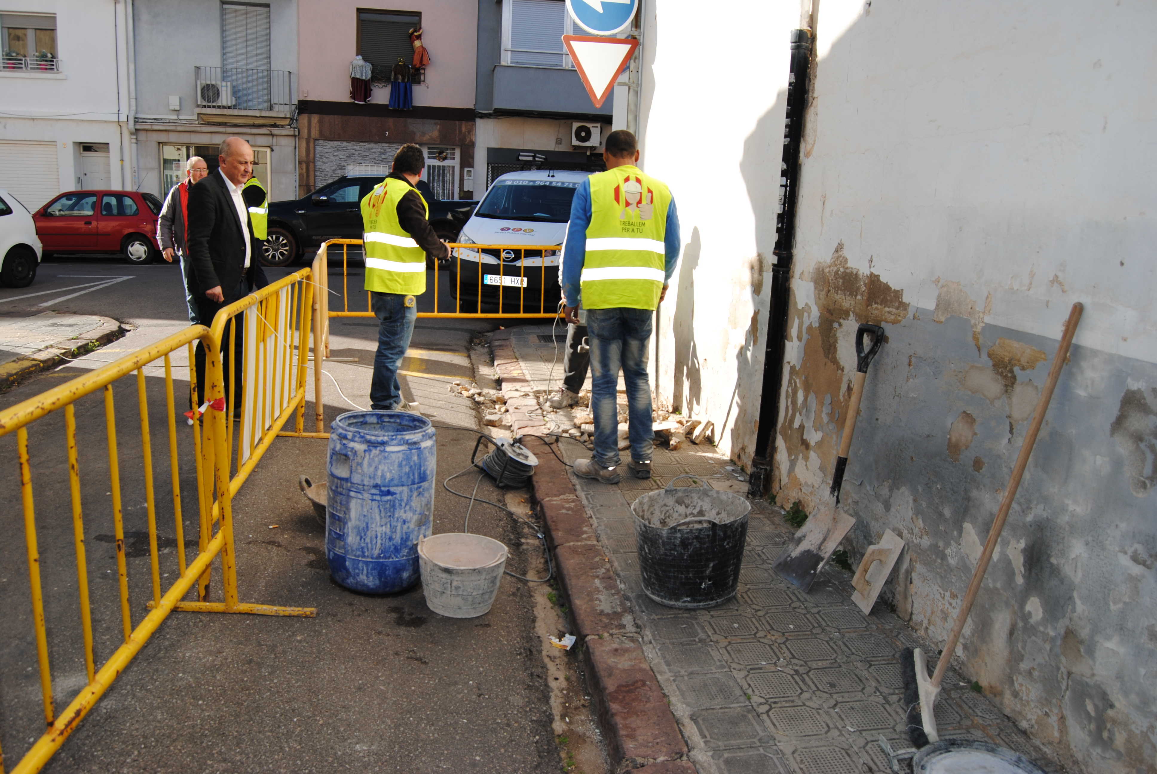 Arrancan las obras de semipeatonalización de la calle Buenos Aires y se prevé llegar hasta Ermita