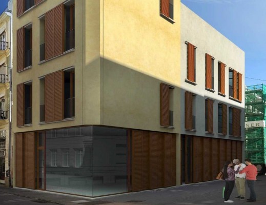 Aumsa adjudica la construcción de un edificio de cuatro viviendas en la calle Tapinería