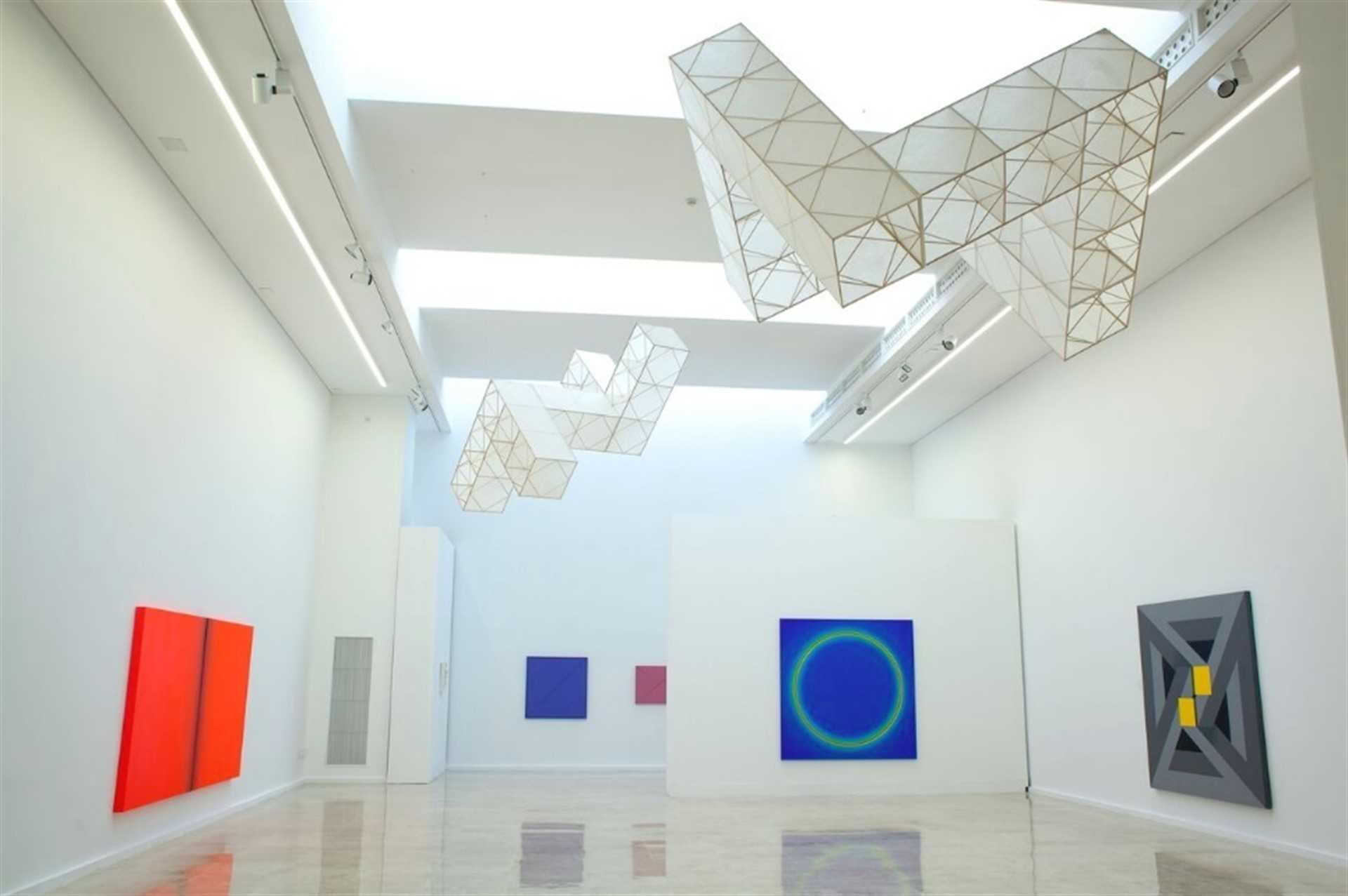 La UPV presenta 'Transfinito. Yturralde', una muestra inédita que homenajea al pintor abstracto