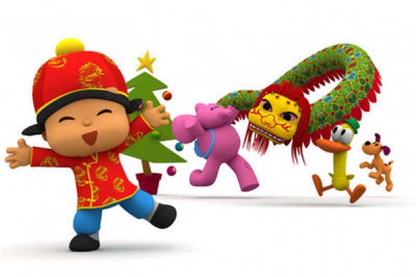 Pocoyó (Zinkia) se emitirá en la televisión china, la cadena con más audiencia del mundo