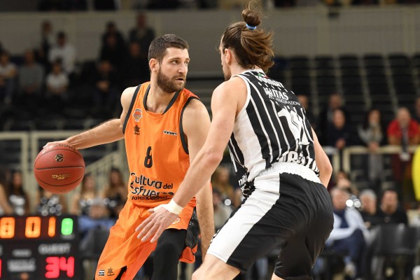 Un Valencia Basket sin presión aprovecha la victoria ante el Trento (83-95)
