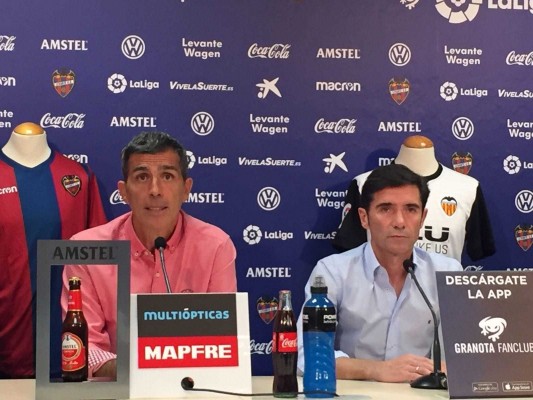 Marcelino y Muñiz inaguran el derbi: 