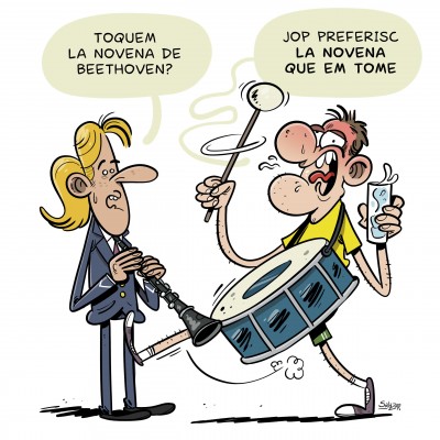 El músic /dolçainer porculerus/