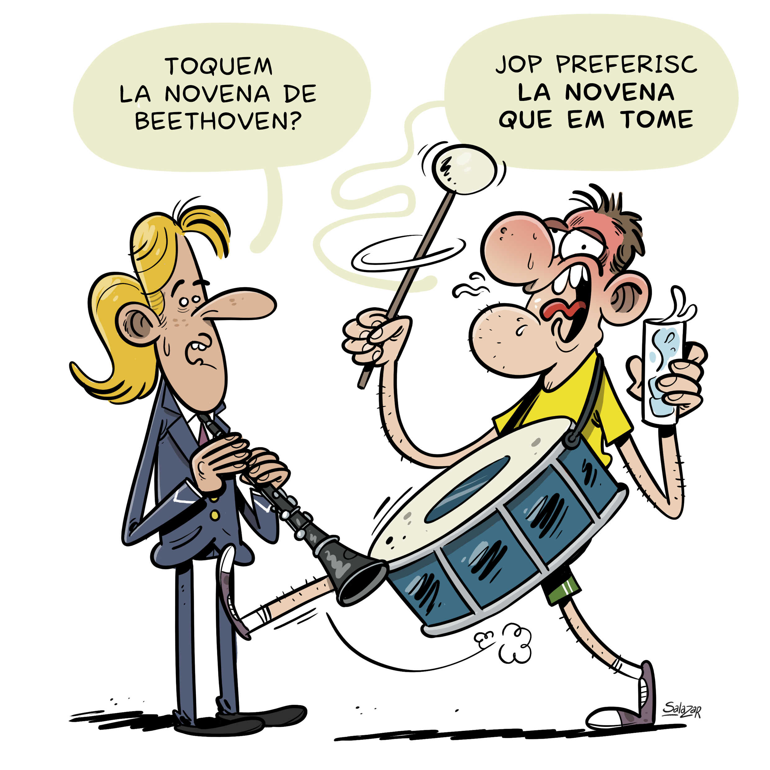 El músic /dolçainer porculerus/
