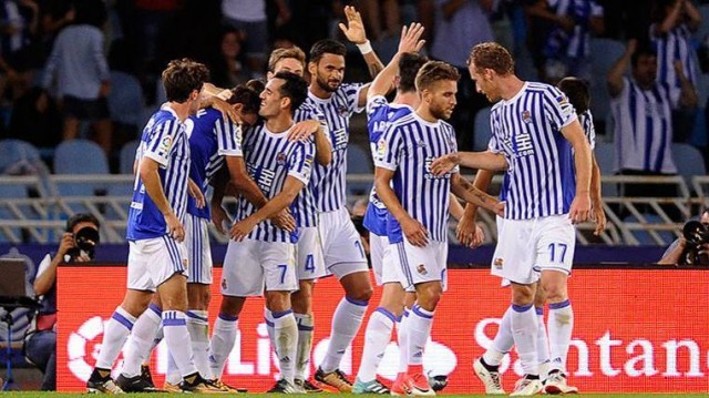La Real celebra su vuelta a Europa con una goleada al Rosenborg