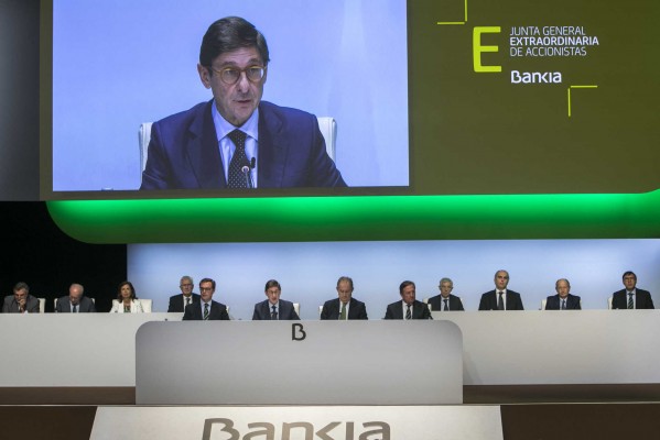 Las juntas de Bankia y BMN aprueban su fusión
