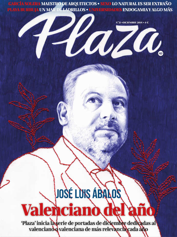 José Luis Ábalos, 'valenciano del año' y portada en la revista Plaza