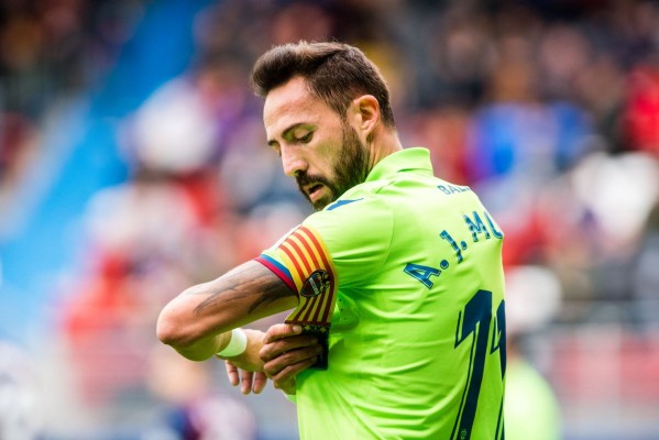 Morales completó el entrenamiento y está listo para enfrentarse al Barcelona