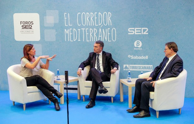 Puig y Armengol reivindican la importancia del Corredor Mediterráneo