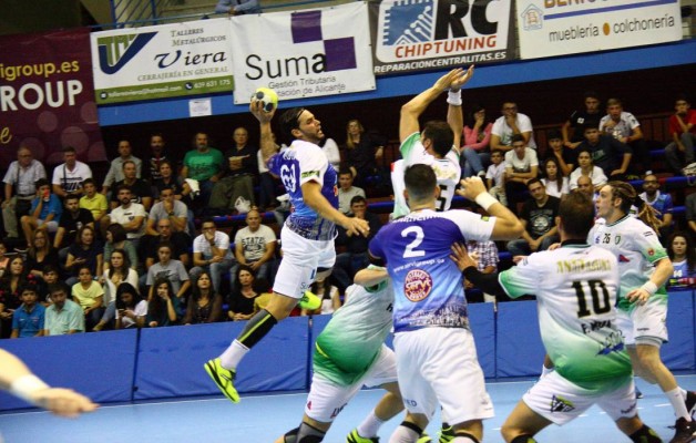 El Benidorm cierra su segunda mejor primera vuelta en la Liga Asobal

