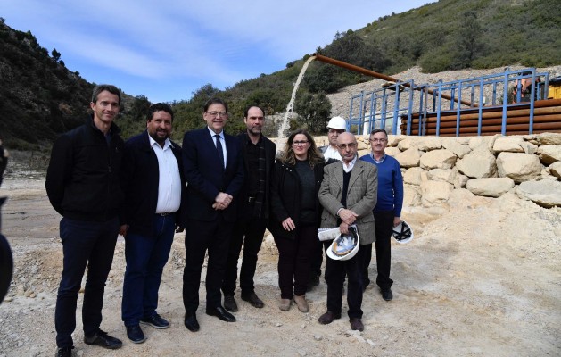 Un nuevo pozo garantizará el agua para que la fábrica de Marie Claire continúe en Vilafranca