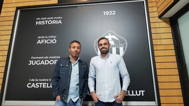 El preparador valenciano Elías Martí acompaña a Óscar Cano como segundo entrenador del Castellón 