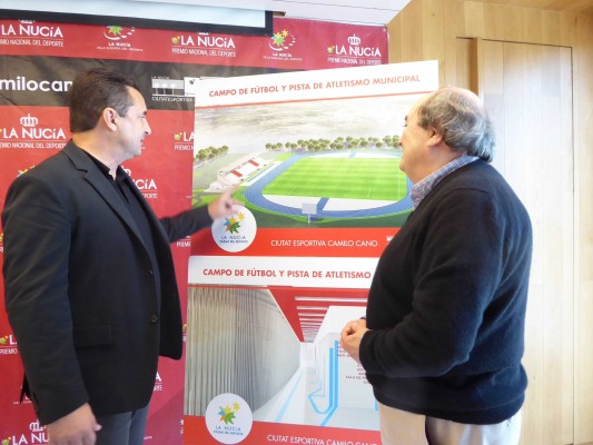 El Estadio de Atletismo de La Nucía y el Laboratorio de Empresas 
abrirán sus puertas en 2019
