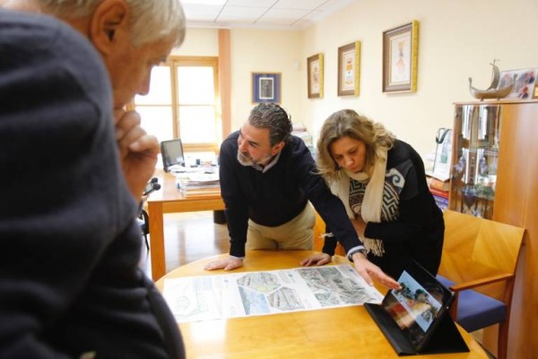 Todo listo para la pasarela de la N-332 de l'Alfàs con las últimas modificaciones