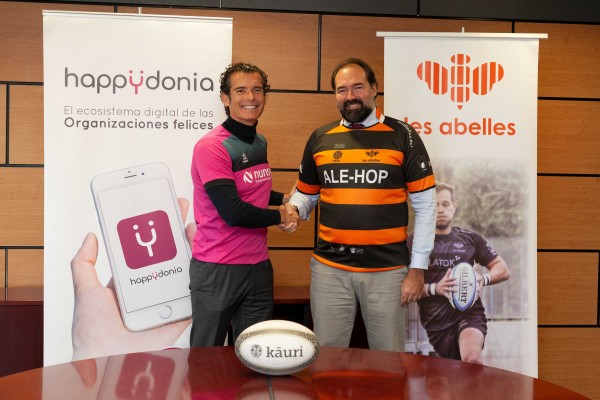 Les Abelles: El primer club de rugby español que digitaliza su comunicación interna con Happydonia