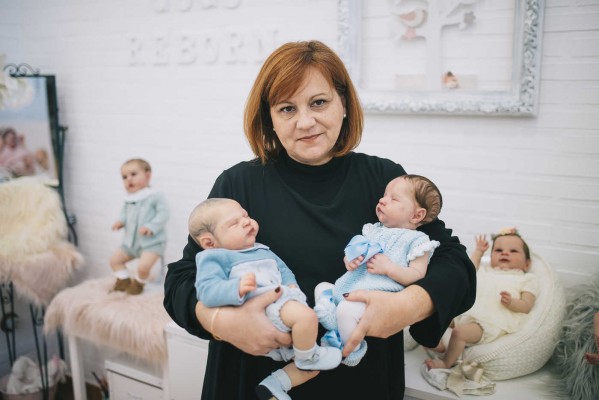“¿En serio no es un niño de verdad?” Bebés ‘reborn’, el arte de crear muñecas hiperrealistas