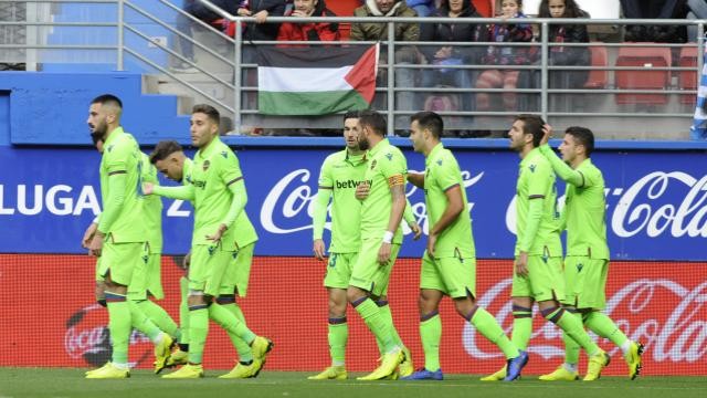 El Levante anota en Eibar su gol 500 en Primera División